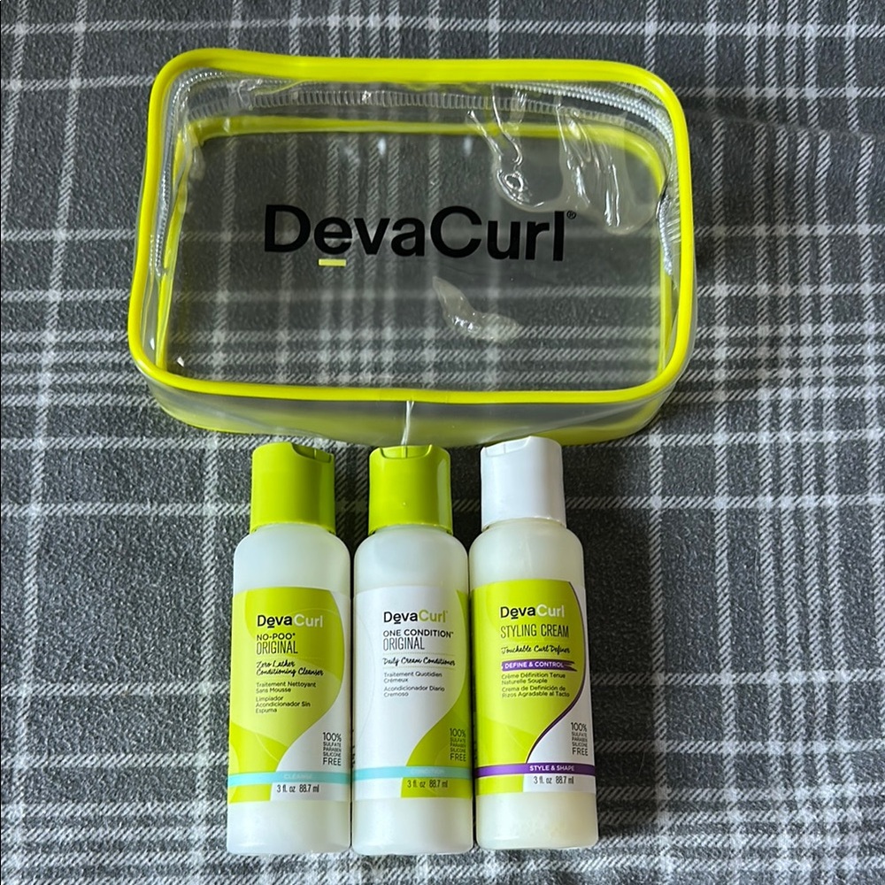 DevaCurl Kids Hair Care Trio - Yellow Accents